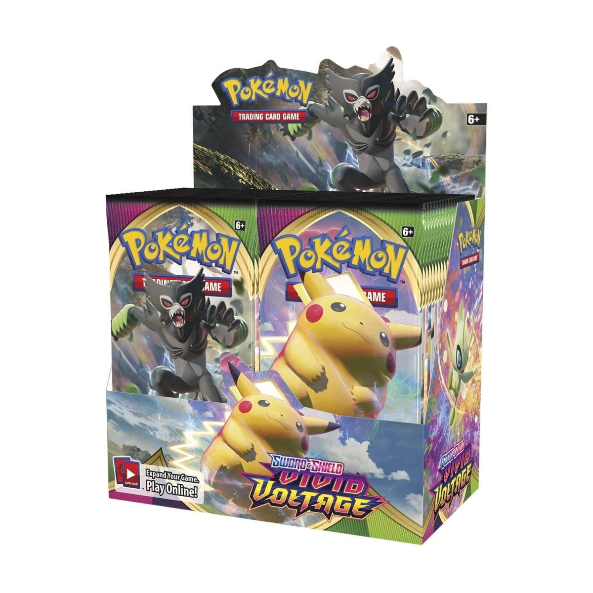 Pokémon TCG: Sword & Shield Vivid Voltage Box (36 Packs) - Mint Cards ...